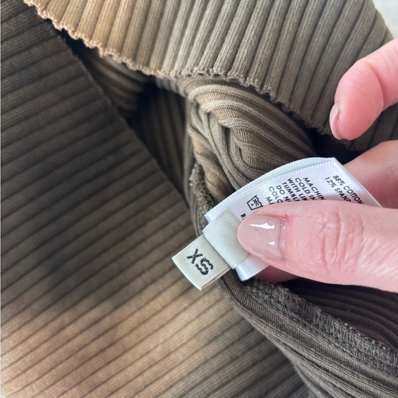 Cotton citizen Ibiza Sleeveless Tie-Dye Mini dress Dress khaki brown XS - Picture 10 of 14